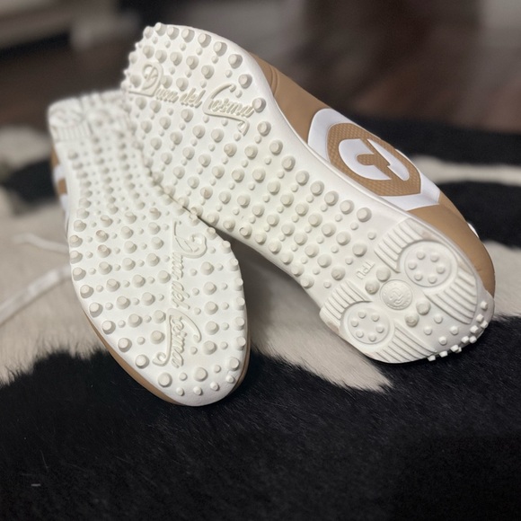 DUCA DEL COSMA Queenscup Women's Spikeless Golf Shoes, Sz 7 NEW, Light Brown - Picture 8 of 11